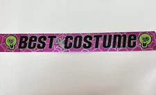 Best Costume Award Sash Purple Carnival Costume Contest Halloween Party Favor