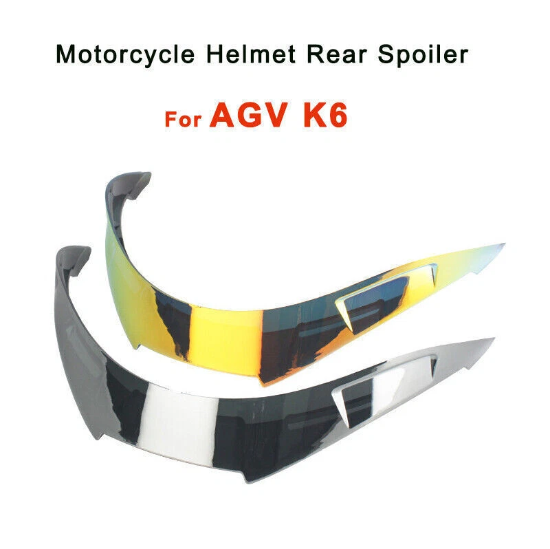 For K6 K 6 Motorcycle Rear Air Trim Helmet Tail Spoiler Helmet Accessories - Image 2 of 4