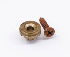 AGP ™ - Telecaster ® - Relic Aged Nickel Vintage Round String Tree and Screw