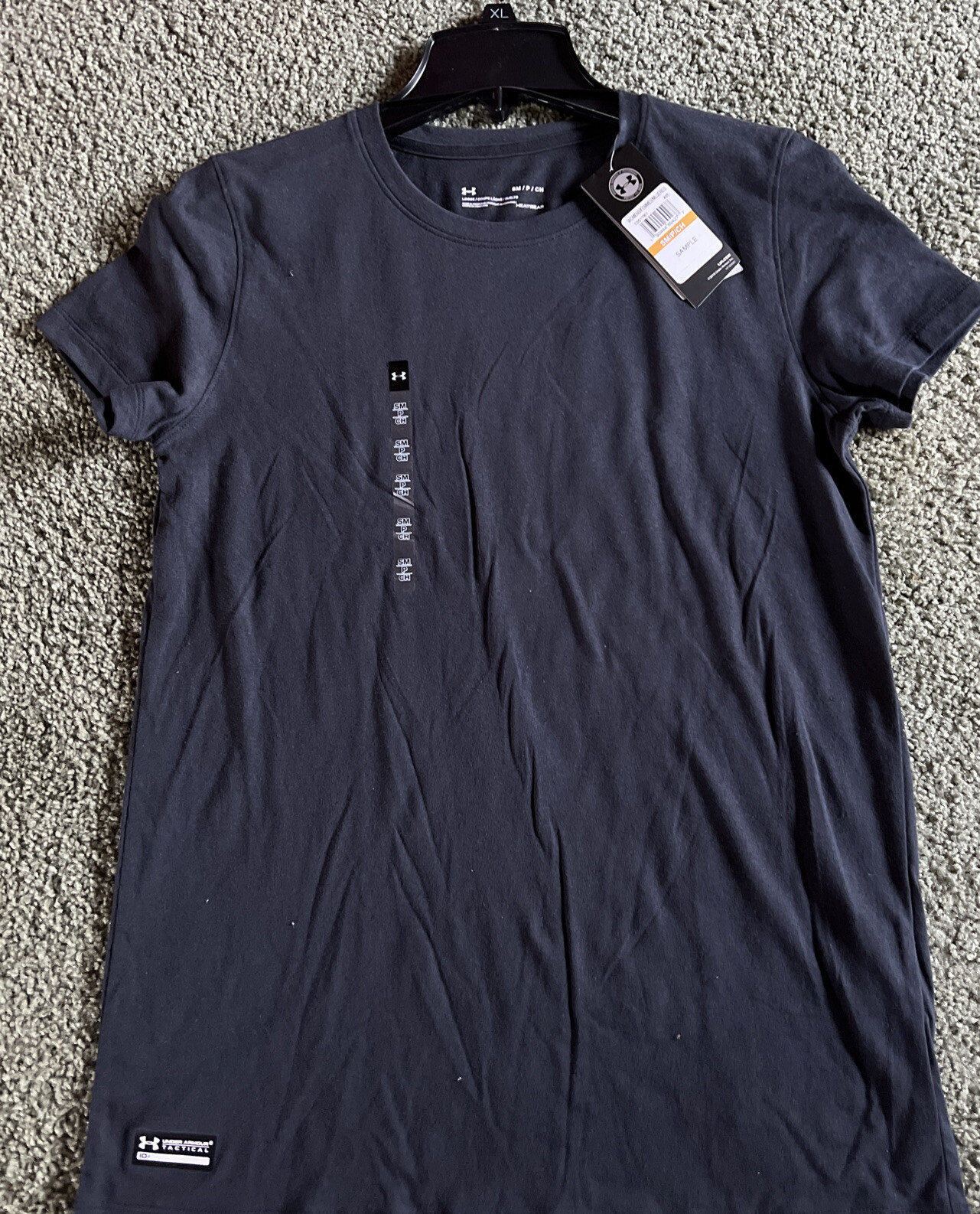 Under Armour Women'S Cotton Tee SizeS Black(n)