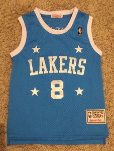 Kobe Bryant Lakers Jersey Mitchell Ness Hardwood Classics 1959 60 Youth Sz Large Ebay