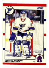 1990-91 Score #151 Curtis Joseph Mint RC Rookie St. Louis Blues Hockey Card. rookie card picture