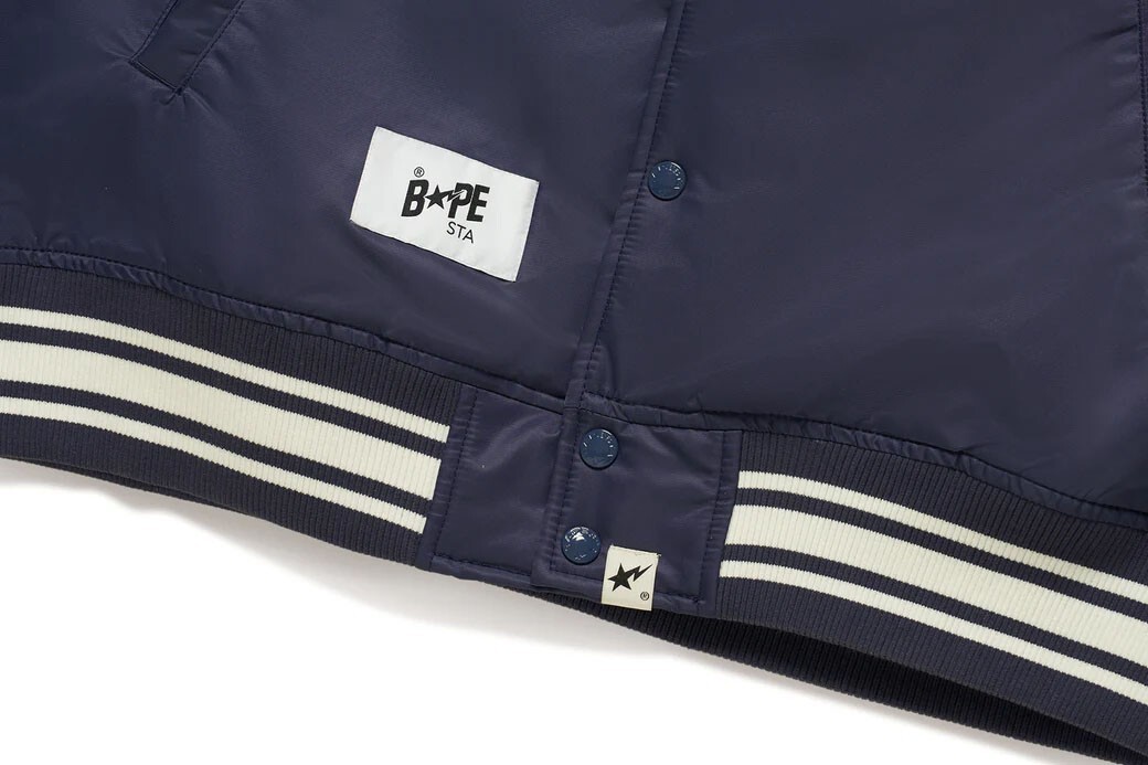 APE ジャケット A BATHING APE Men's BAPE X STADIUM GOODS VARSITY JACKET