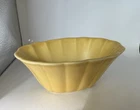Matte Yellow Rookwood Bowl Oval Shape Fluted Sides XXIX 1929 #6089 MINT!