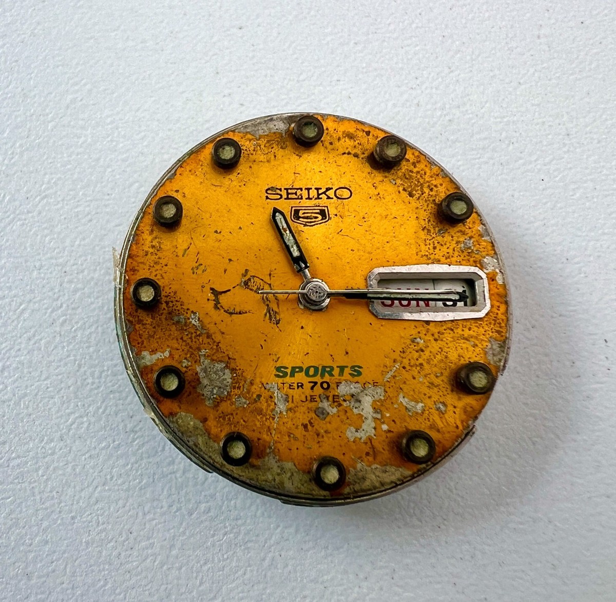 70's80'sヴィンテージ昭和レトロSEIKO セイコー 壁掛け時計 イエロー 70-80´s SEIKO clock 掛時計 昭和 レトロポップ 【公式通販】