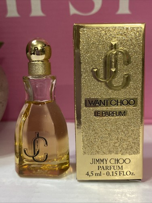 #ad #ad Jimmy Choo I Want Choo Le Parfum Mini Size 4.5ml 0.15fl.oz. New In Box $18.79