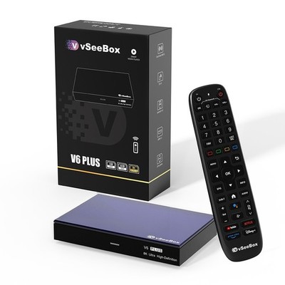 Vseebox V6 Plus Android Streaming Box   Authorized, Fast Same-Day