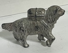 Vintage Cast Iron Dog Bank