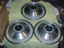 Buick 1963 Skylark Hubcaps 13 Wheel Covers 3 Original Cond. Nice Drivers