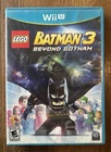 LEGO Batman 3 Beyond Gotham Wii U 2014 Nintendo Complete CIB