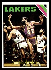 1975 TOPPS CONNIE HAWKINS 195 EX BASKETBALL LOS ANGELES LAKERS