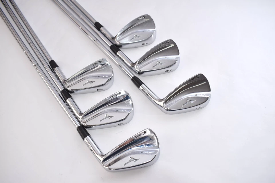 6pcs Mizuno MP-5 Forged Iron set 5-6-7-8-9-PW Flex Extra Stiff DG X100 RH Japan - Image 3 of 4