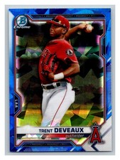 2021 Bowman Chrome Draft Sapphire Edition - Trent Deveaux #BDC-133 (RC)