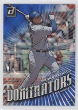 2019 Panini Donruss Dominators Blue 114/249 Manny Machado #D4 0fz3