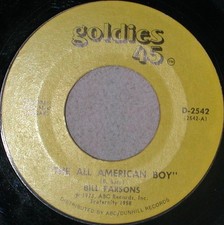 Bill Parsons - The All American Boy / Rubber Dolly, 7