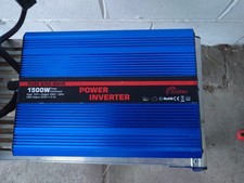 Sunshine 12v Pure Sine Wave Inverter 1500w good working order