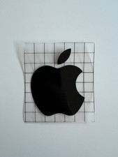 Adesivo logo Apple / Mac nero fustellato / medio / 10 cm 