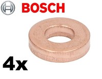 4X Bosch Injektor Kupferdichtring DüSe Dichtung 1987972087 Renault Dacia Dci