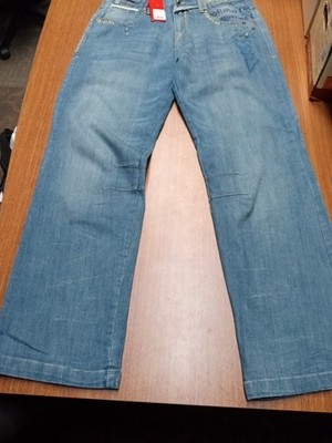 Blanco Label La Cosa Nuestra RARE Designer Embellished Stud Jeans NWT 36x32