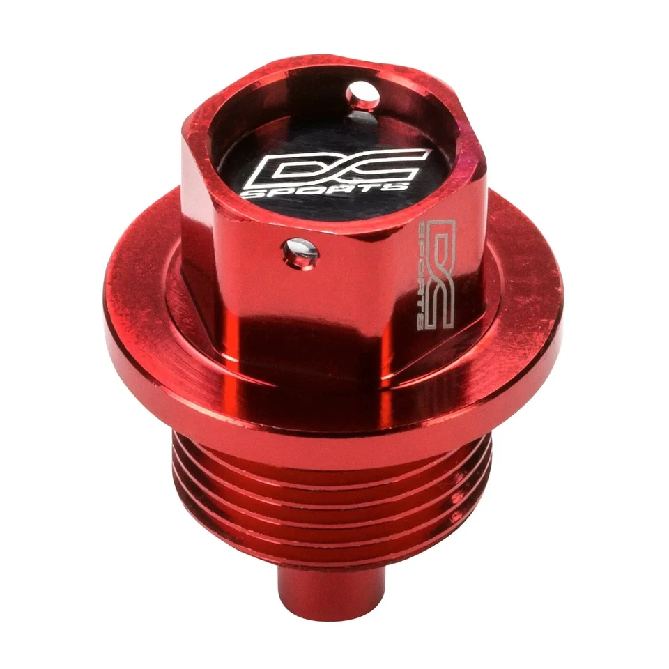 DC Sports Magnetic Red M20 x 1.5 Drain Plug Fits 13-20 Subaru BRZ / 22-23 BRZ - Image 2 of 4