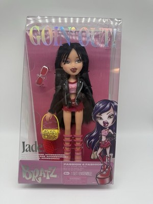 Bratz Goin Out Jade Passion 4 Fashion Doll MGA Black Jacket Pink Top New 2024