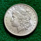 1885 O Morgan Silver Dollar - AU Blaster - Check it out!
