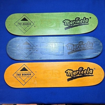 3 PS STIX Grind For Life Skateboard Decks The Boardr Small 19.75'' Marinela 0.000