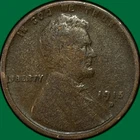 1915-D Lincoln Wheat Cent Very Good VG Coin #34883