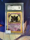 CGC 8 2000 Sabrina's Gengar 29/132 Gym Challenge Holo Rare English