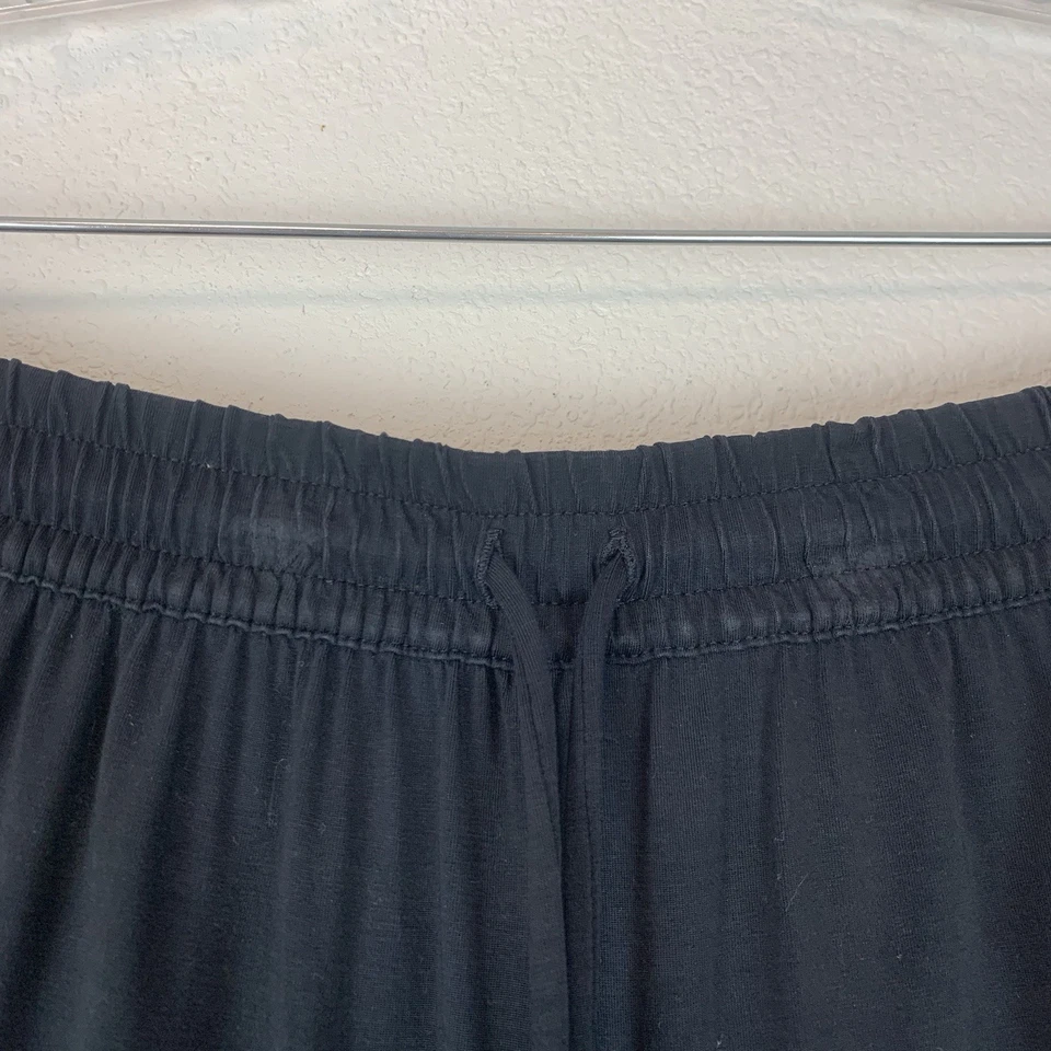 Pantalón Honeylove Bliss Wear 3X Pull On Panel de Pierna Transparente Pierna Ancha Pijama Salón Suave Foto 3 de 4