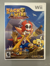 Zack & Wiki Quest for Barbaros Treasure Wii CIB Complete Manual Tested Capcom