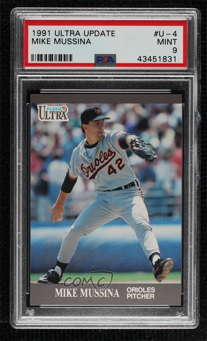 1991 Fleer ULTRA UPDATE #U-4 Mike Mussina front