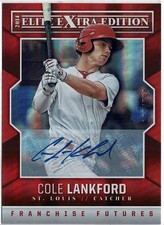 2014 Panini Elite Extra Edition Cole Lankford Franchise Futures  Auto /799 # 19