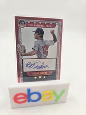 2024 Stars and Stripes 15U National Team Signatures Red /99 Brody Jindra Auto