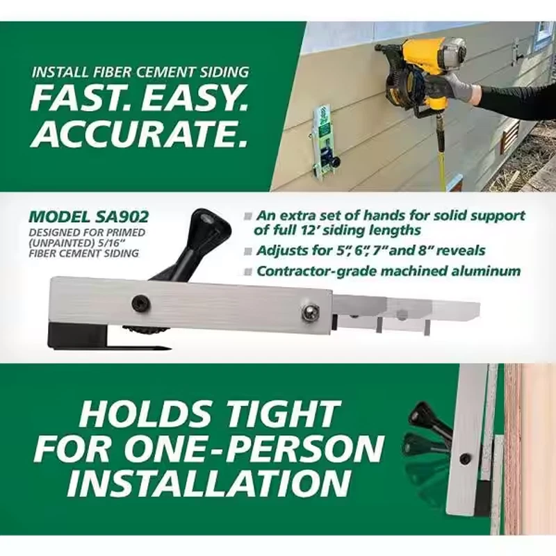 Gecko Gauge Siding Gauges for 5/16 In. Fiber Cement Siding Installation (1-Set - Image 2 of 4