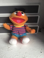 ERNIE Sesamstraße Tickle Me Ernie Vintage 1997 Tyco weicher Plüsch 