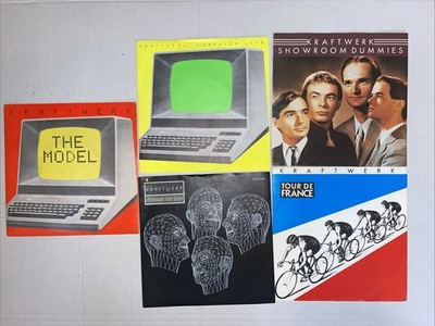 Kraftwerk - 5x7  Lot Ex To Nr.mint Model/tour De France / Computer Love / Dummie