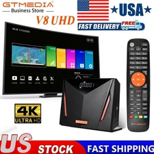 4K UHD DVB-S2/S2X/T2/ATSC-J.83B Digital Satellite Receiver PVR FTA Sat TV Box US