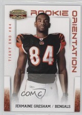 2010 Panini Gridiron Gear Rookie Orientation Silver 119/250 Jermaine Gresham 0c4