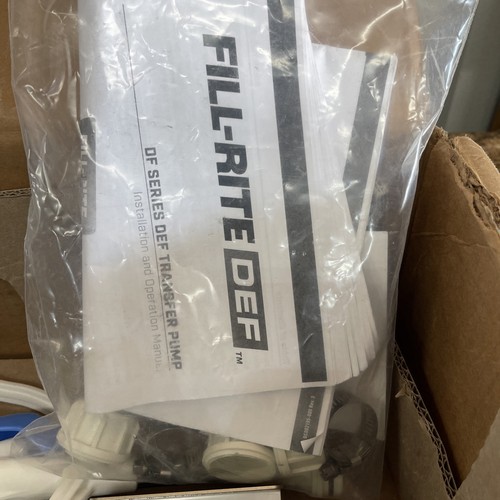 Fill-Rite DF012CMN520 - 12V DC DEF Transfer Pump, IBC Tote Bracket with ...