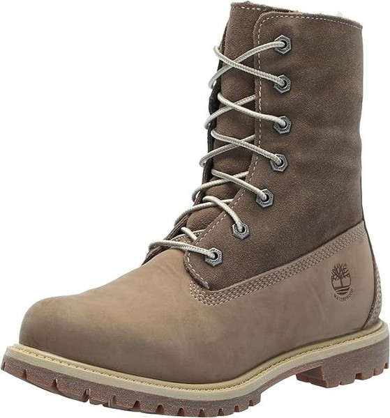 Women Timberland Boots Beige Suede 37