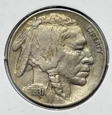 1931-S 5c Buffalo Nickel ** Late Better Date Original Coin ** XKBXK3197