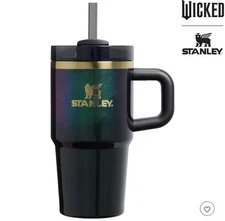 Stanley x Wicked 20oz Stainless Steel H2.0 FlowState Quencher Tumbler Elphaba