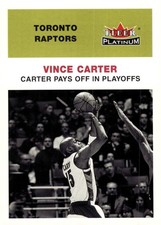 2001-02 Fleer Platinum #201 Vince Carter