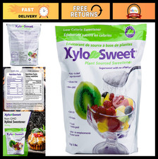 Natural Xylitol Sweetener - Pure Non-GMO Sugar Substitute Granules, 5 lb Bag