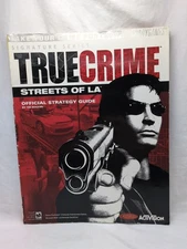 True Crime Streets Of LA Strategy Guide Book With Poster