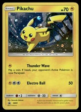 Pikachu - SM81 Holo Promo Sun & Moon Promo Pokemon Near Mint