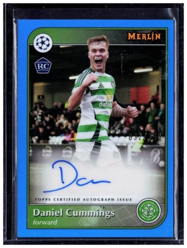 Daniel Cummings RC Auto Blue /150 2024-25 Topps Merlin UCC