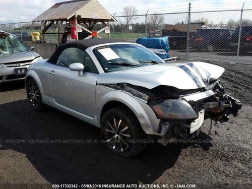 Passenger Side View Mirror Power Convex Mirror Fits 00-04 AUDI TT 600625