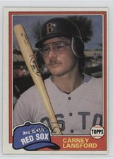 1981 Topps Traded Carney Lansford #788 2k3